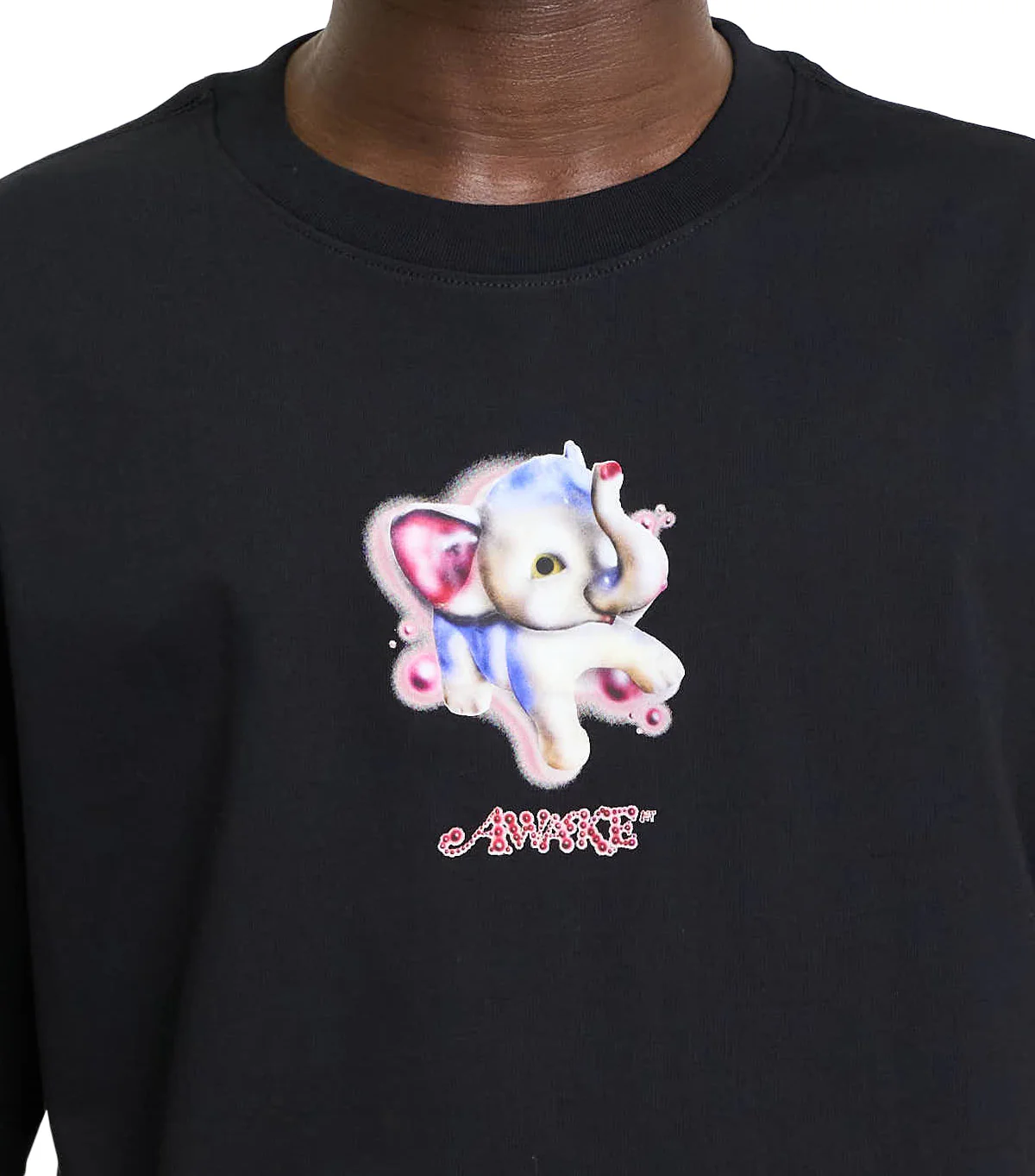 Awake NY Elephant T-Shirt Black - Image 4