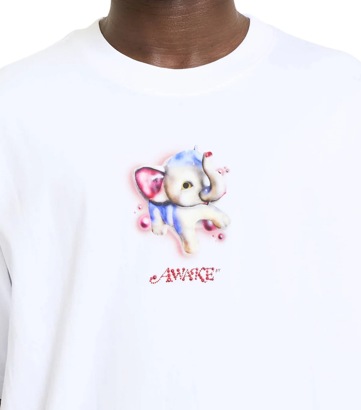 Awake NY Elephant T-Shirt White - Image 4