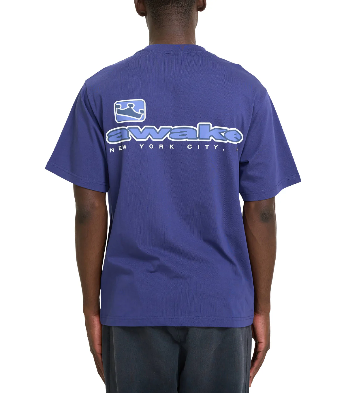 Awake NY New York City T-Shirt Navy - Image 4