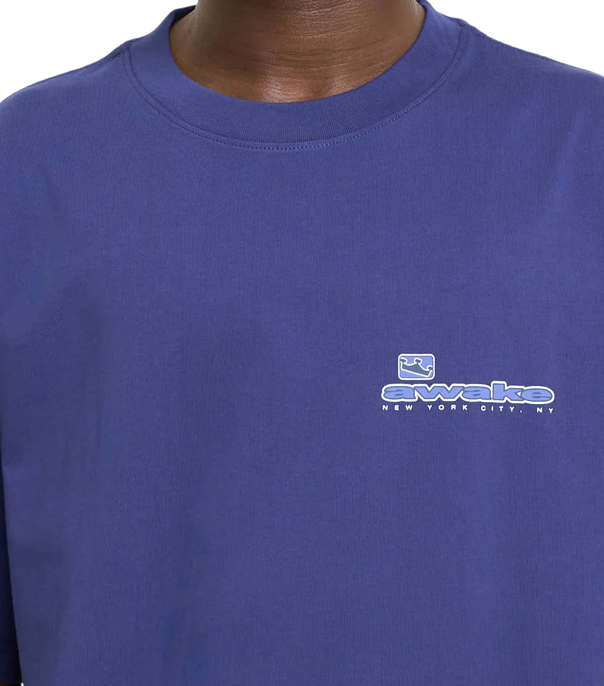 Awake NY New York City T-Shirt Navy - Image 5