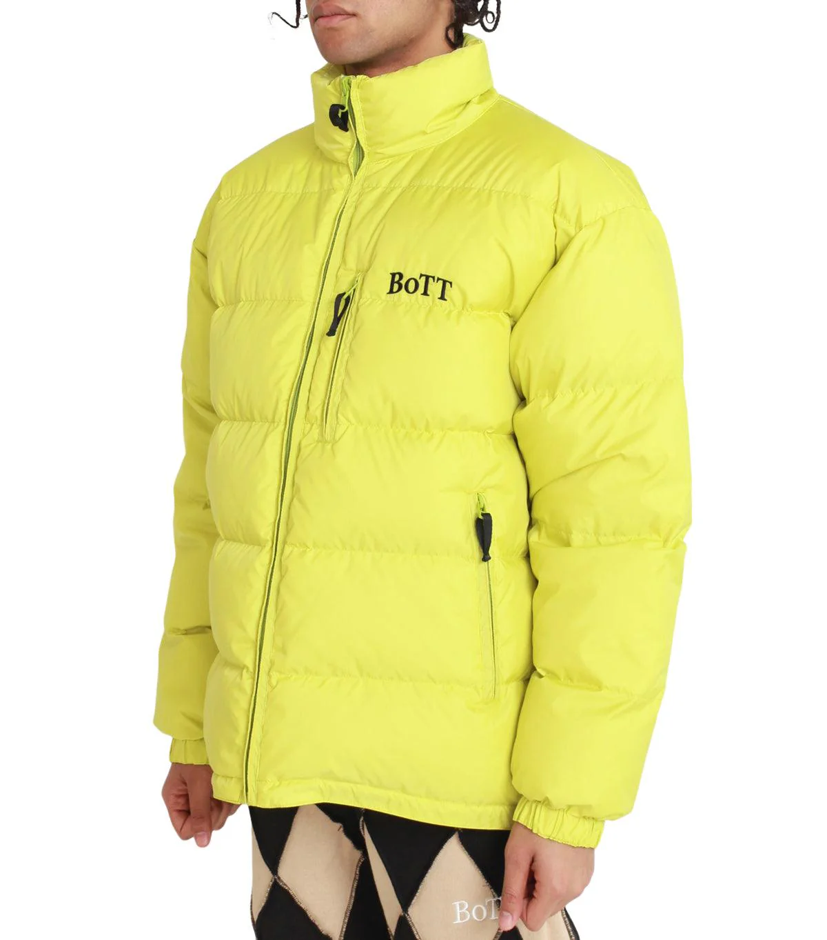 BoTT Reversible Down Jacket Lime - Image 3