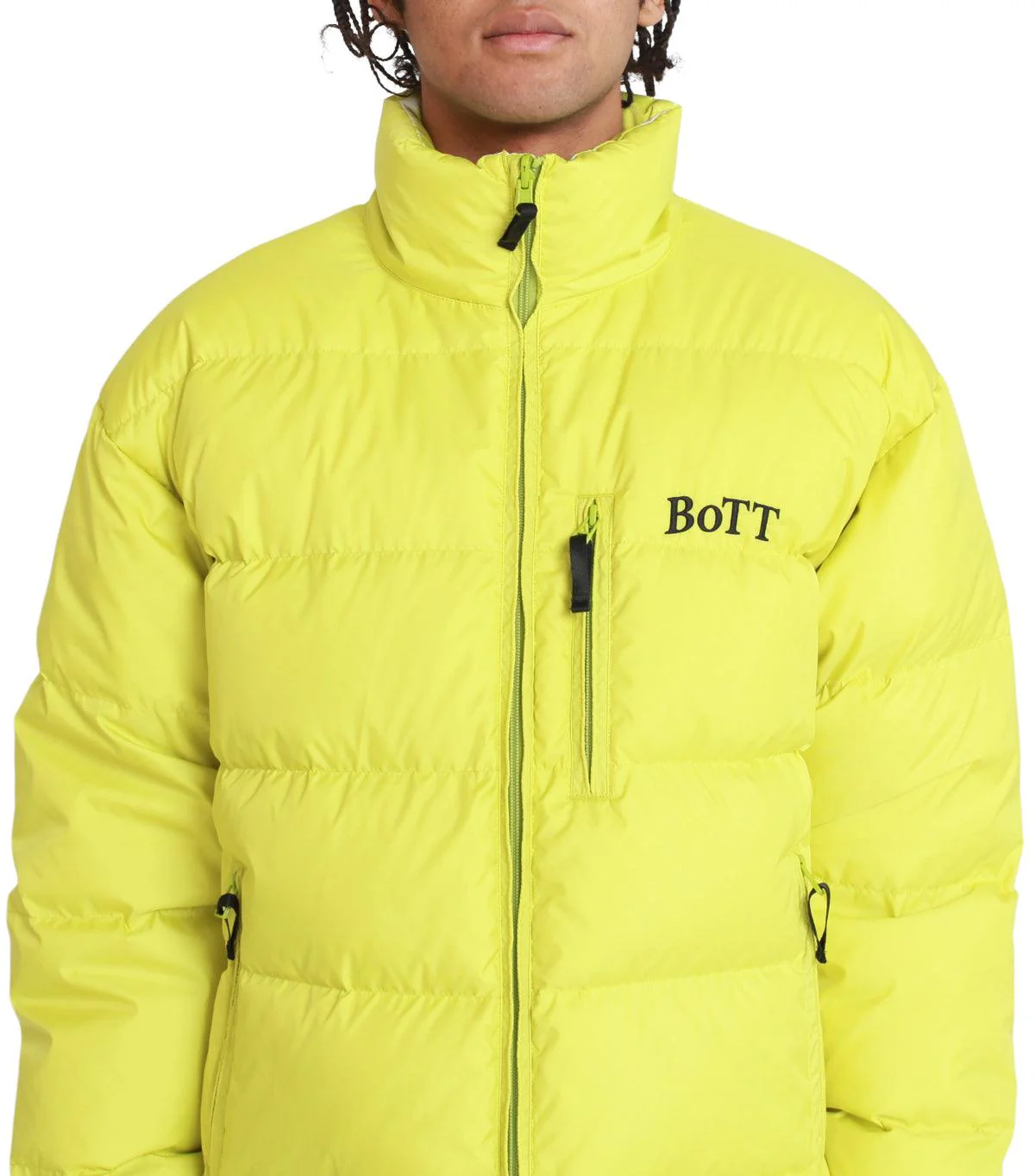 BoTT Reversible Down Jacket Lime - Image 5