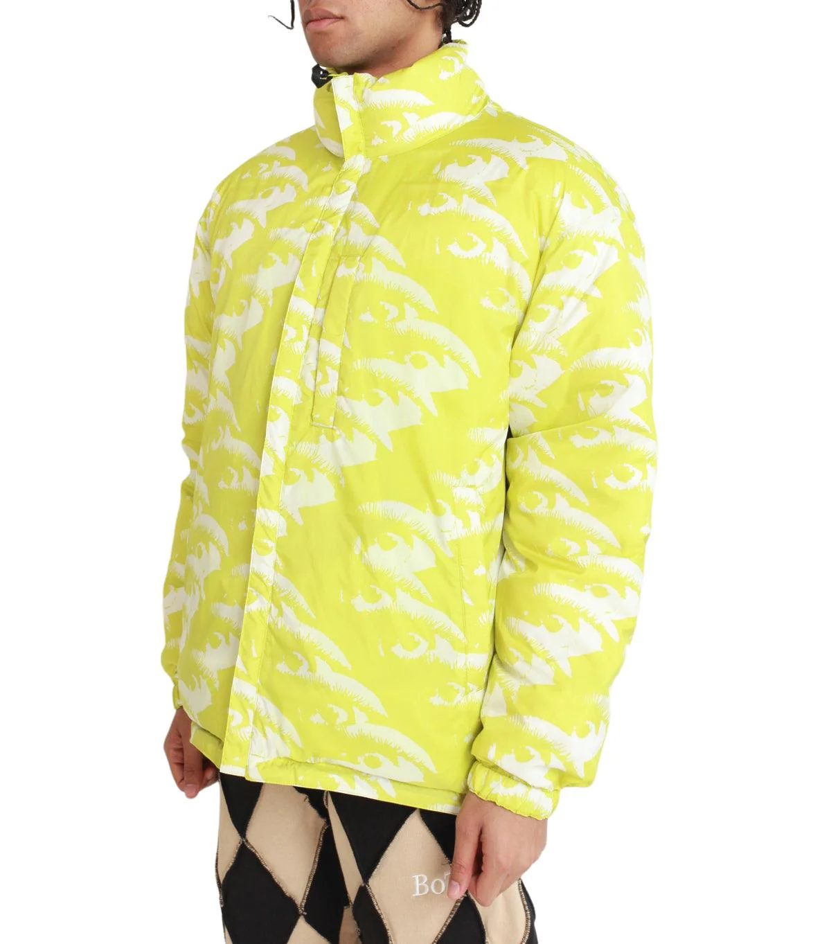 BoTT Reversible Down Jacket Lime - Image 7