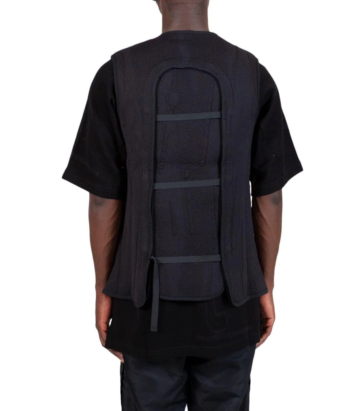 BYBORRE Open Back Vest Black - Image 4