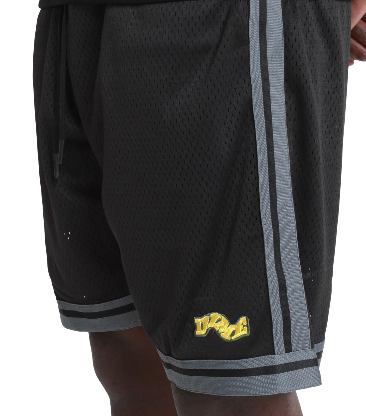 Dime League Mesh Shorts Black - Image 4