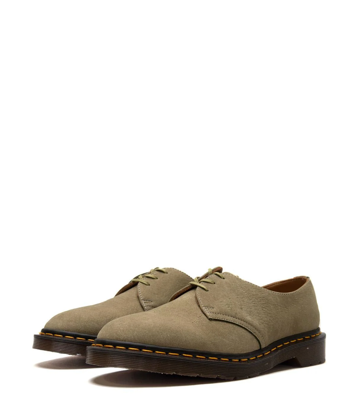 Dr. Martens Made in England 1461 Green Savannah Nubuck - Image 3