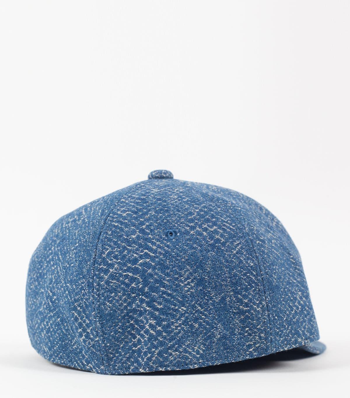 Kapital Kountry Snake Denim Baseball Hat Indigo - Image 3