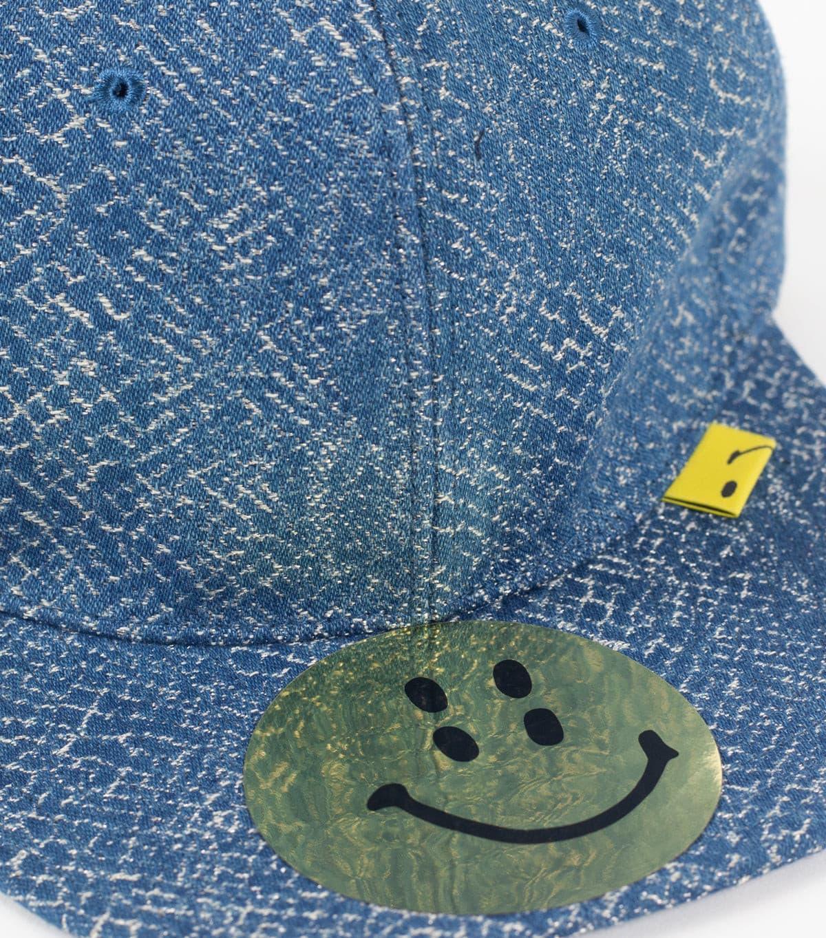 Kapital Kountry Snake Denim Baseball Hat Indigo - Image 4