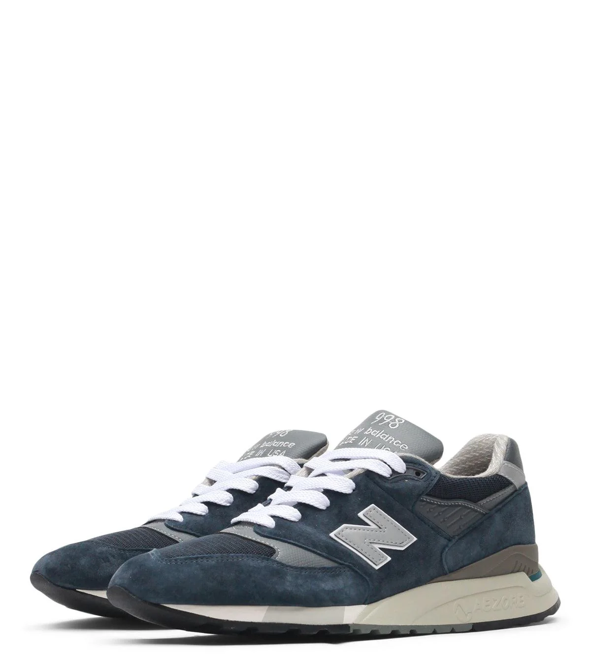 New Balance Made In USA 998 Navy - Image 3