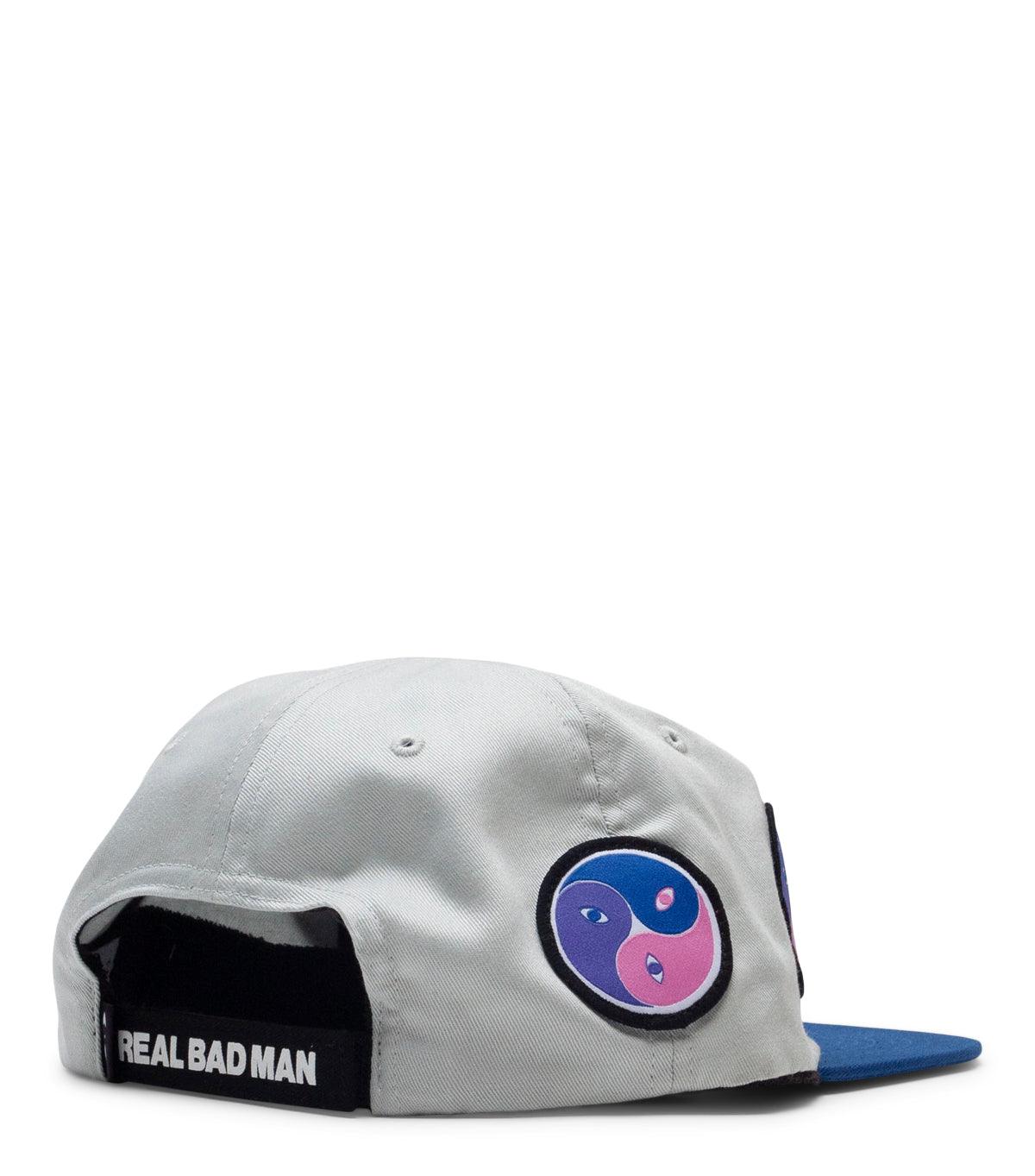 Real Bad Three Way Patch Cap Gray - Image 3