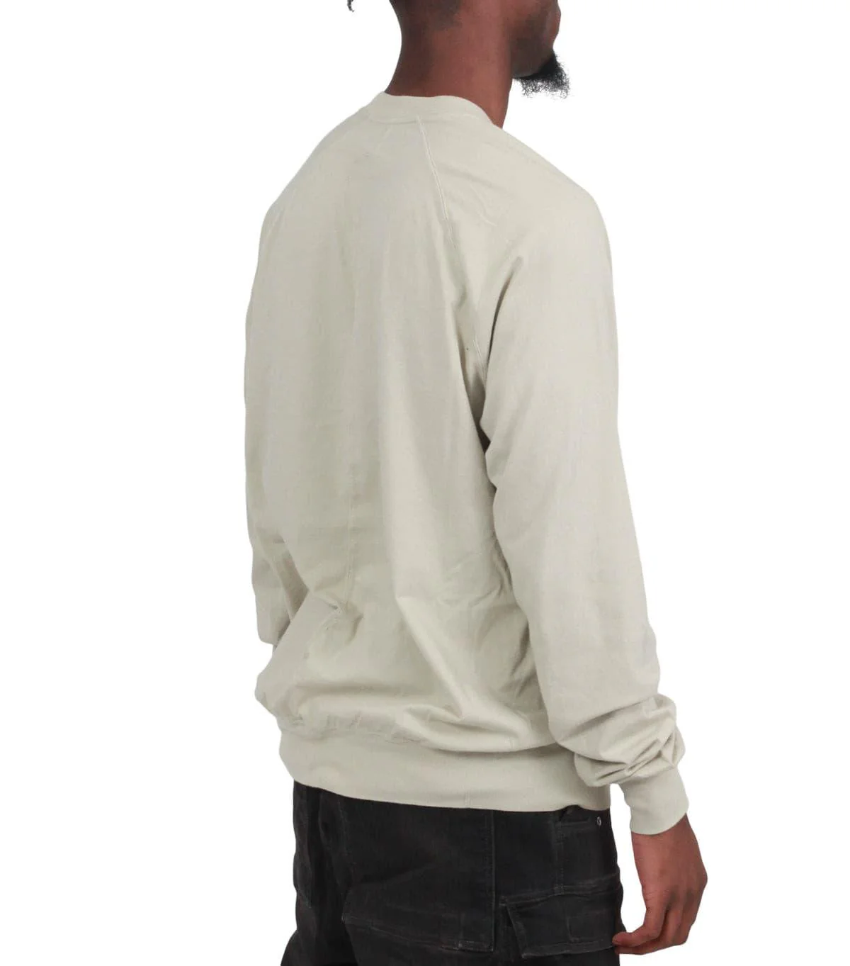 Rick Owens DRKSHDW Baseball Tee Pearl Black - Image 3