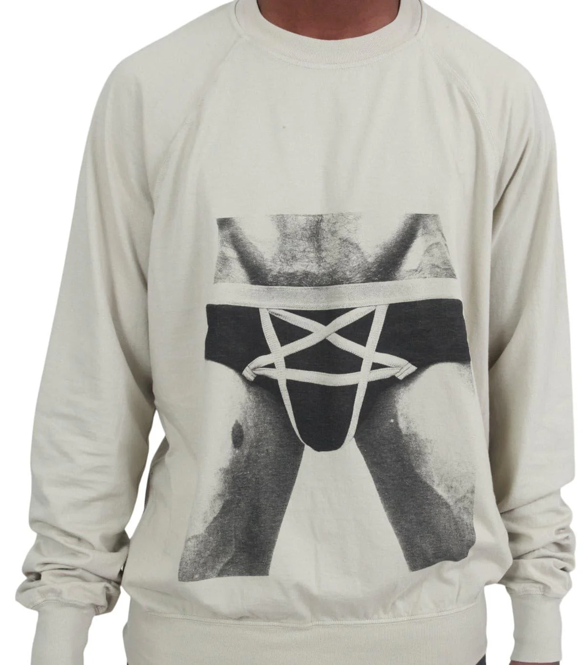 Rick Owens DRKSHDW Baseball Tee Pearl Black - Image 4