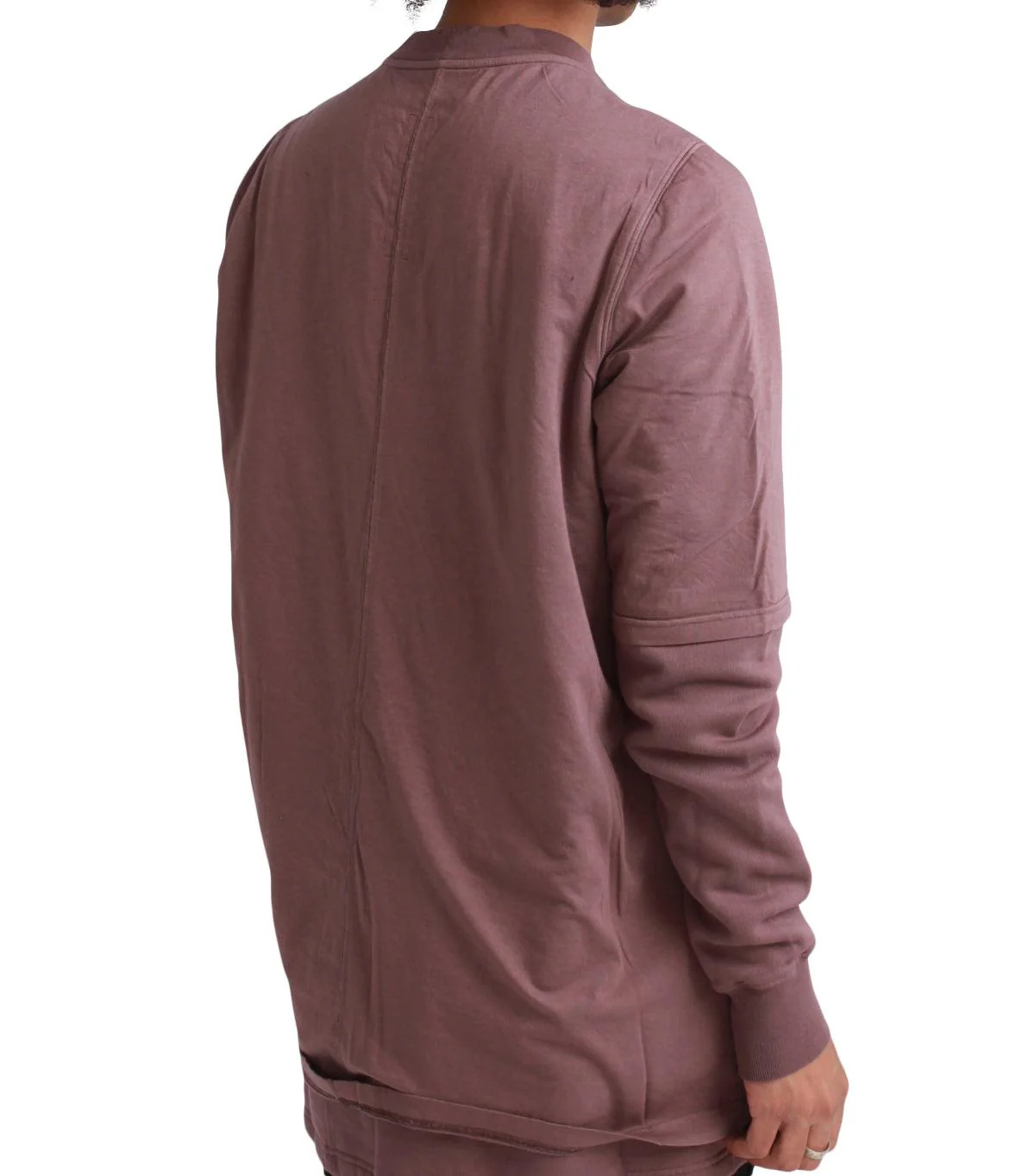 Rick Owens DRKSHDW Hustler Long Sleeve Mauve - Image 3