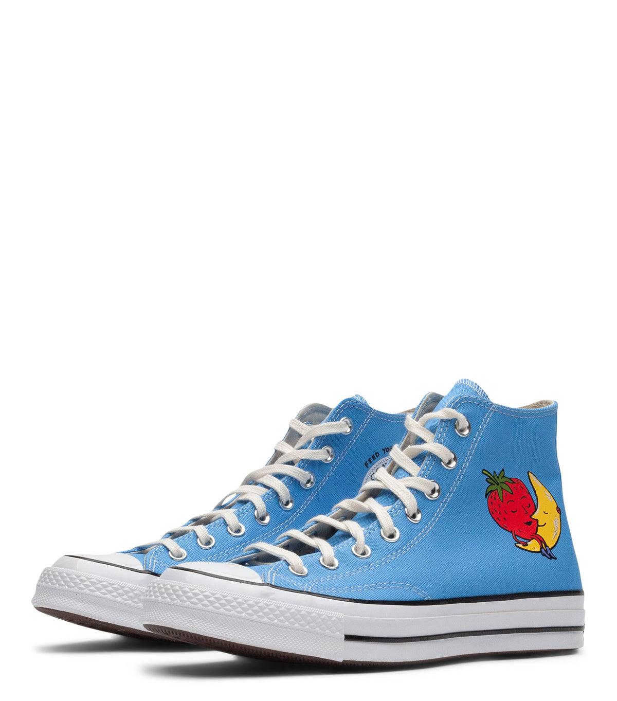Sky High Farm Workwear x Converse Chuck 70 Hi Blue - Image 3